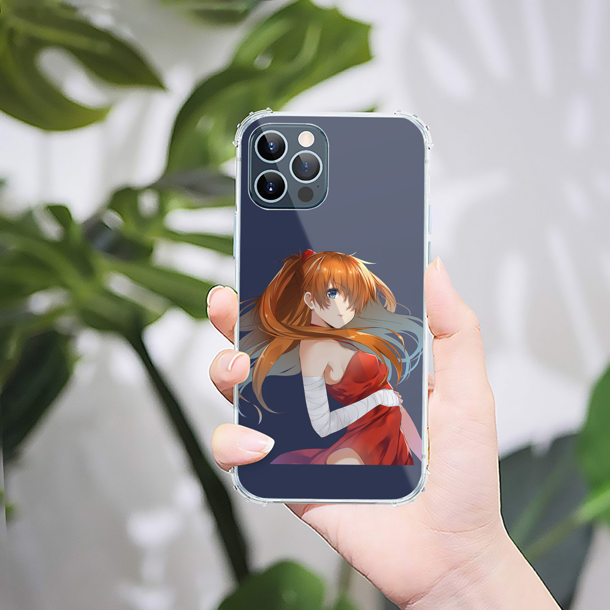 （画像用） EVA 新世紀エヴァンゲリオン 【iPhone 12シリーズ対応】透明スマホケース（クリアソフトケース）